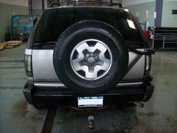 rear view