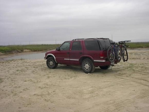 There were some nasty storms rolling in.