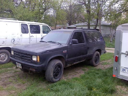new door, and a few cans of flat black