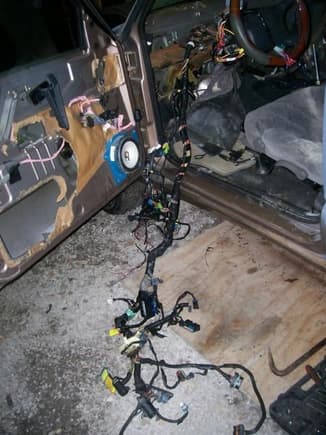 Complete harness removal