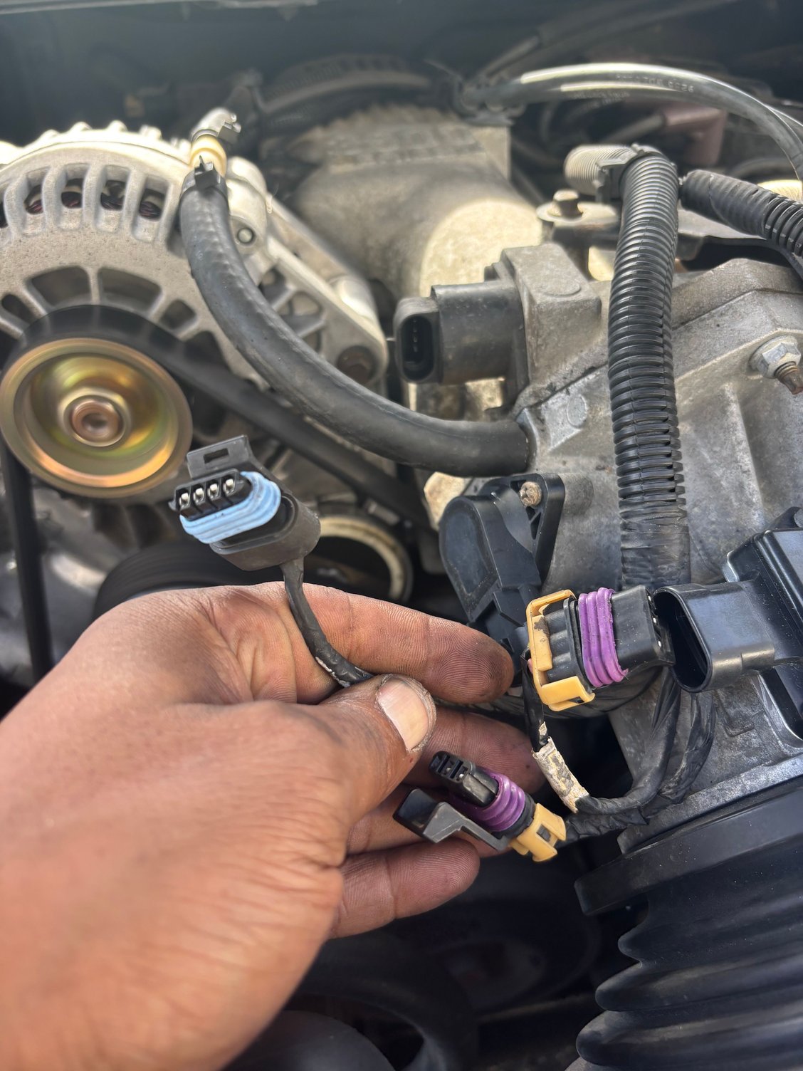 I unplug 4 sensors and the car doesn�t change idle 