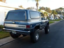 My brother and I installed the Rancho 6in lift and 3/4 ton axles in my front yard, and I custom made the transmission drop for the cross member. The emergency brake cables worked with a little grinding and fab on my part.