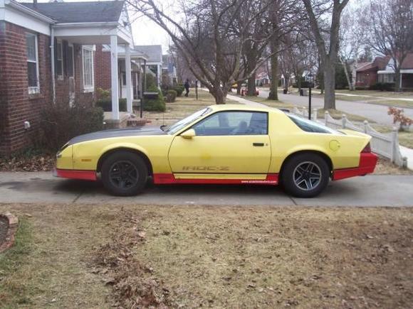 1986 Camaro Iroc Z