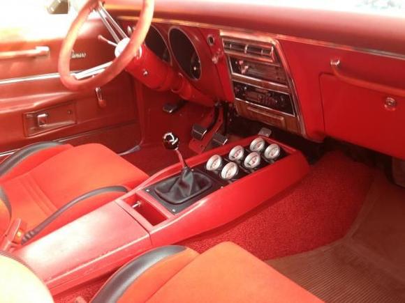 68 Camaro Interior