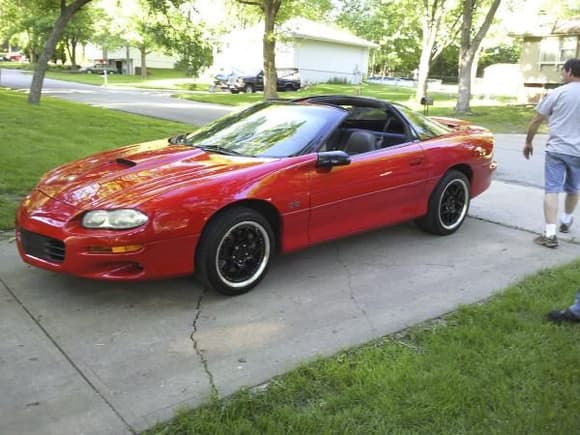 1998 Camaro SS Driverside view