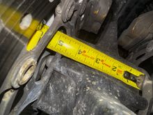 Hub width.