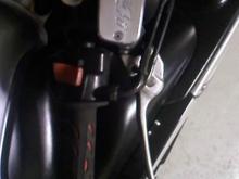 CBR bar ends and F4i brake cap