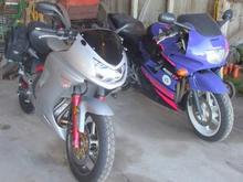 Ninja 650R and CBR F2