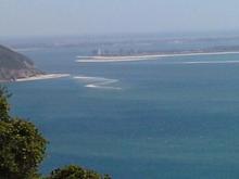 Arrabida sand banks view