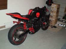 '06-'07 Yamaha R6 Tail Conversion Mock Up