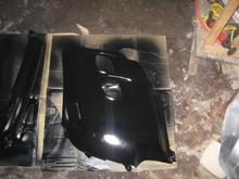 painted but not buffed or clear coated