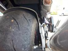 CBR600 F2 with 180 tyre pic 4