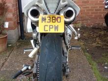 Fitting the 2008 R1 Tail.