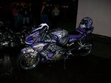transformer bike at the flo ridaz bike night