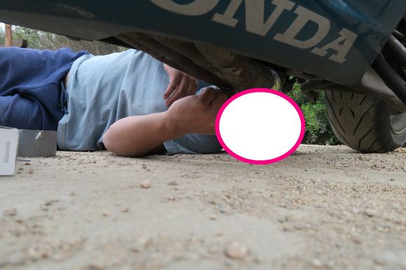 who hasn't fixed the exhaust yet?