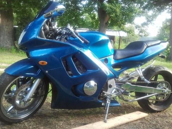 This is my new baby.  She's been well maintained for her 33k miles and a blast to ride.