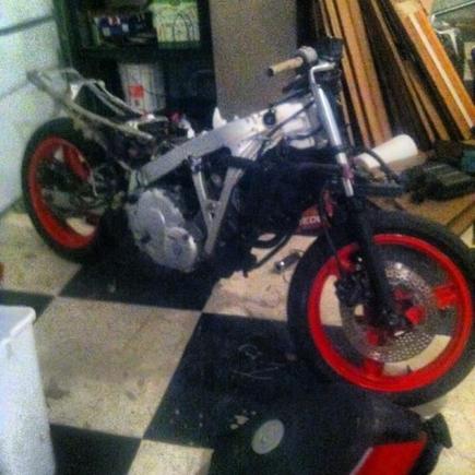 gutting process:)