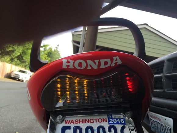 Intagraded LED tail lights