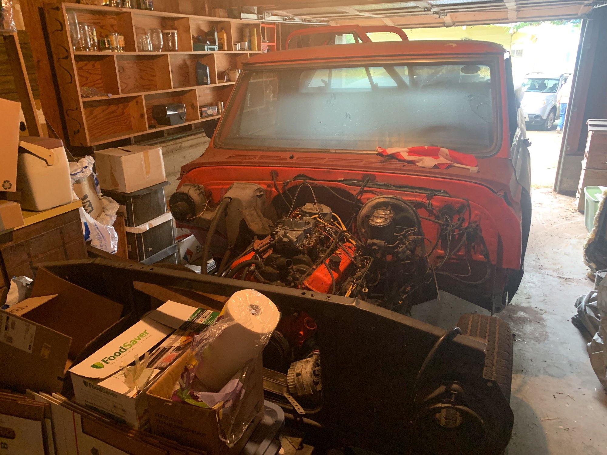 1972 Chevrolet C10 Pickup - Selling 1972 Chevy Truck Garage Find - Used - VIN CCE142Z170959 - 4 cyl - 2WD - Automatic - Truck - Orange - Seattle, WA 98125, United States