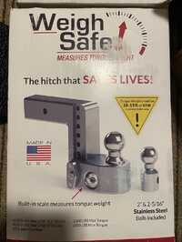 Accessories - Weigh Safe Drop Hitch - Used - All Years Any Make All Models - Accokeek, MD 20607, United States
