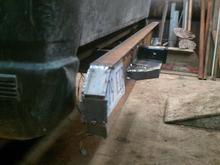 More grinding, more welding/torchings, clearance lights &amp; tag light, trailer plug &amp; it'll be done. i also have a semi mudflap I'm going to cut in half &amp; put on each side. Yeah!