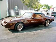 My '79 Trans Am. She has only 33k miles on the odo.
Named &quot;Sir Viver&quot; All original....except for the tires....