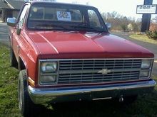 My little red truck