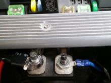 AUX power studs in the underhood fuse box for trailering
