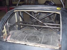 Some of the chassis work in the roadster