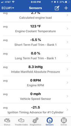 -21.5 cylinder #1 but the engine in my truck doesn’t have an adjustable distributor. Tried that route already. It goes in. Locks in place and doesn’t have any timing marks in the front of the enigine. It uses pulse width timing. 