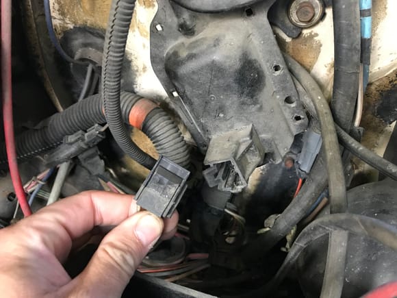 I unplugged the connectors on the wiper motor — 2 of them — cleaned them, although they didn’t look bad and connections were snug. After plugging back in... wipers worked (poorly) same as always.  