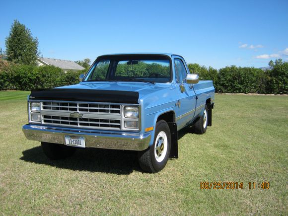 Front of Big Blue