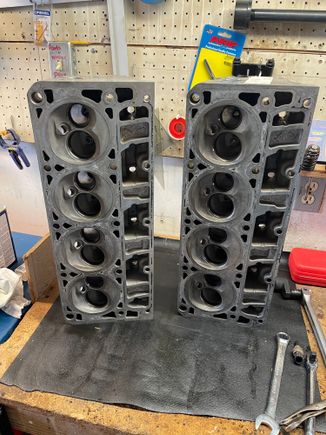 After cleaning and before sanding