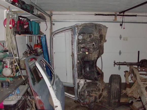 82 stripped to the cab