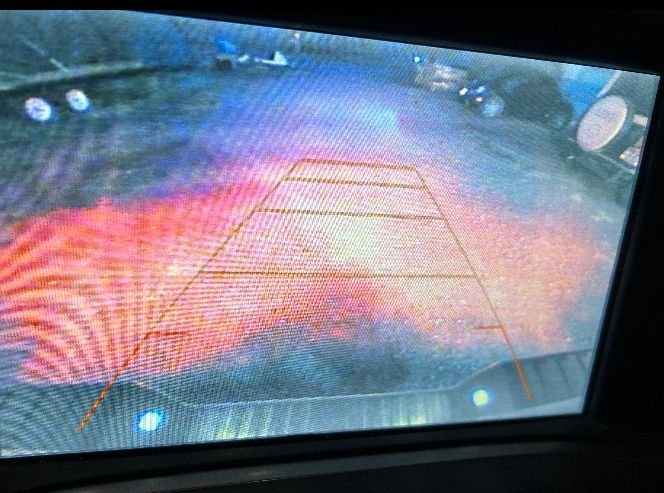 nighttime view of screen