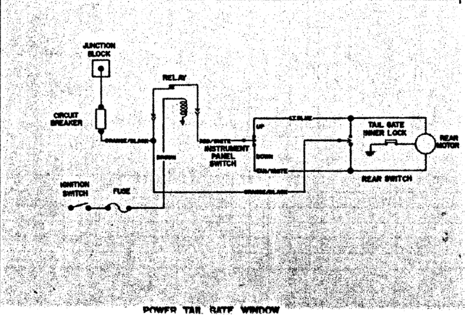 '65 Vista tailgate window wiring diagram? - ClassicOldsmobile.com