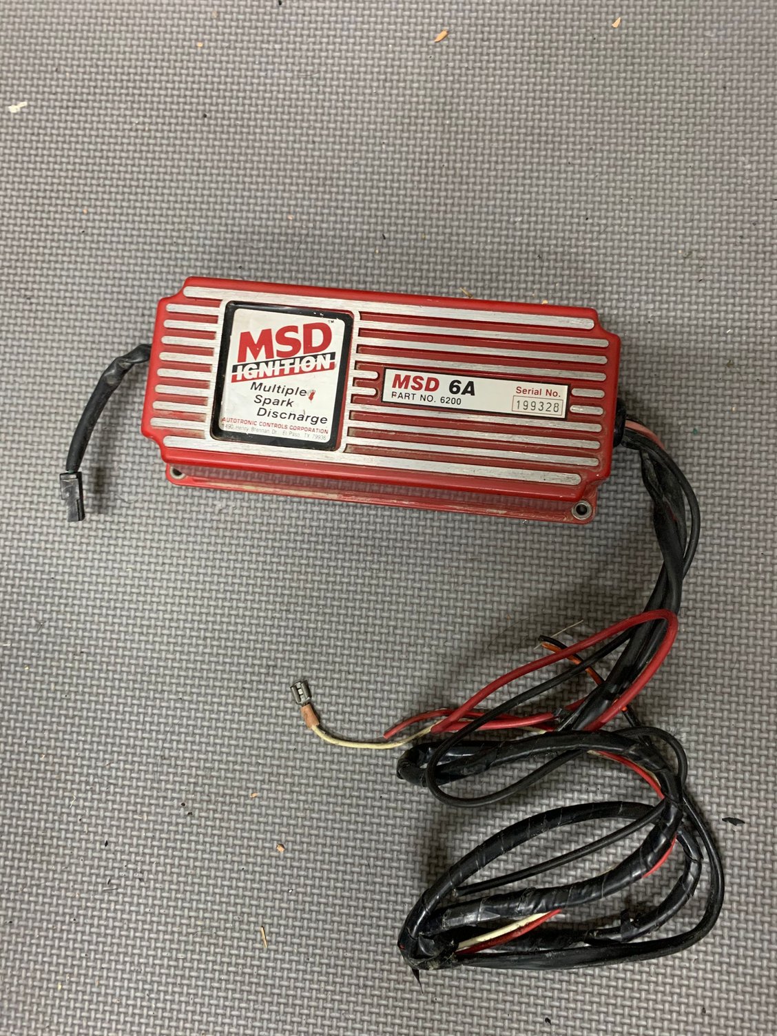MSD 6A 6200 Ignition Box