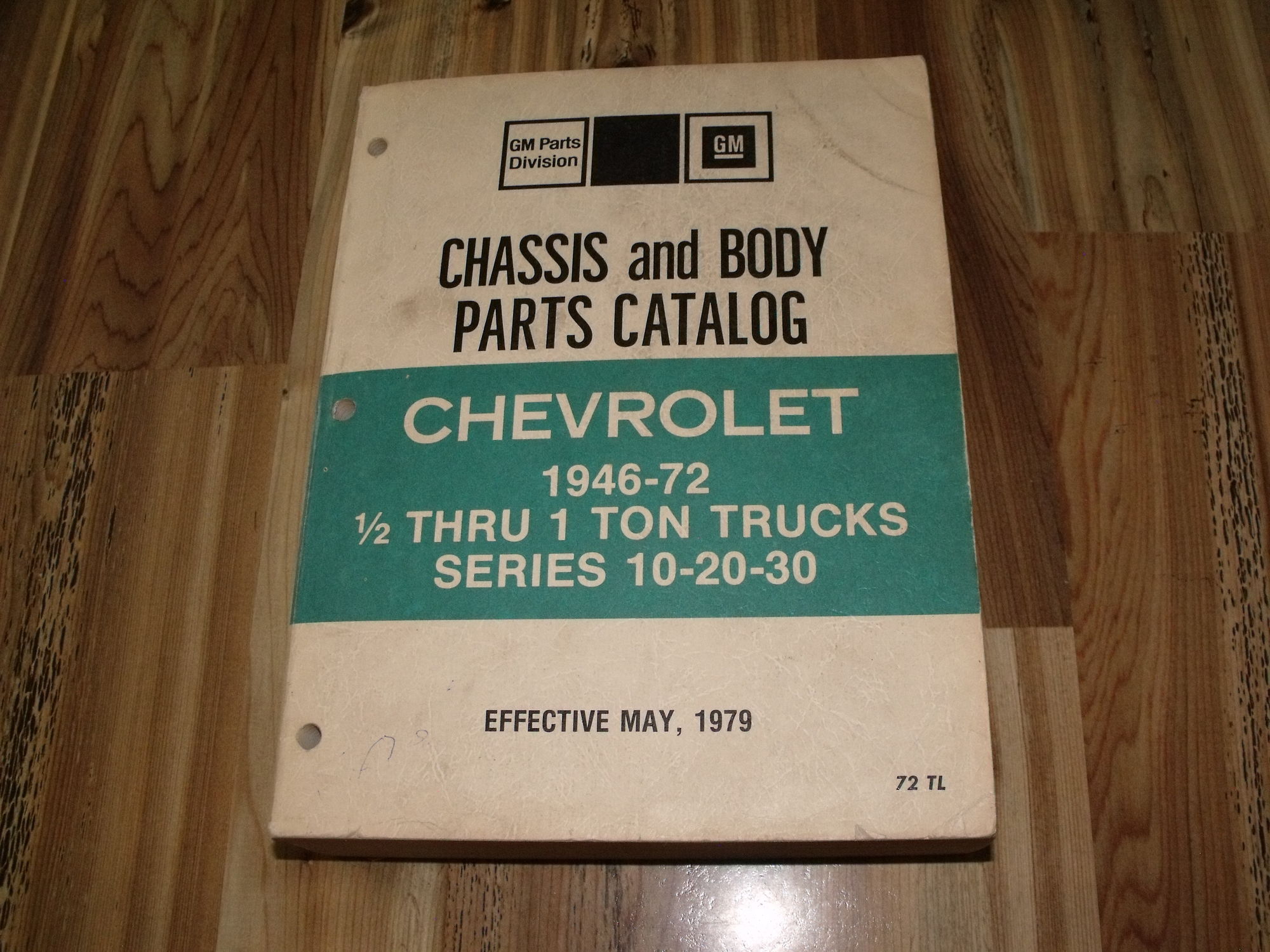 Chevrolet Truck 1946 1972 Parts Catalog