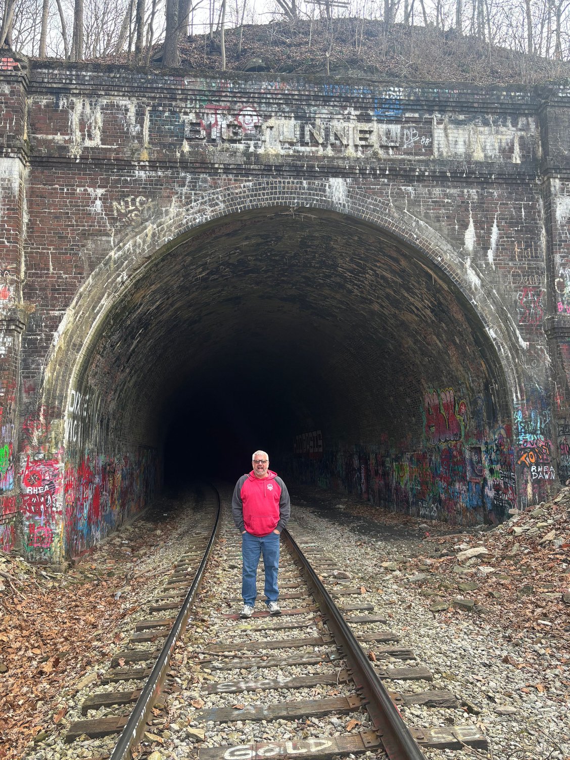 The North entrance of the Big Tunnel. 