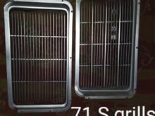 PLASTIC 71 S grills year & model specific
