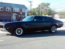 2016, August, admiring the look with new rims.