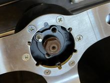 Sport Wheel tightened but not torqued