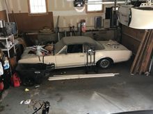 My barn find.  1967 Cutlass Supreme convertible.