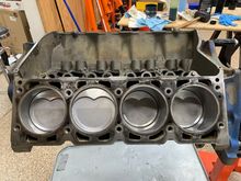 All pistons in