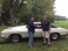 Dave was ver gracious and is a great guy! He truly bleeds Oldsmobile! I know it was tough for he and Shannon to let her go!