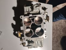 This is what you need. Model 7320. Simple and will handle that animal build by Bill. 
Replace tank with EFI tank and in tank pump from tanks inc for future EFI unit. Add low pressure fuel regulator for carb and remove it when switching over to EFI. Increase fuel line diameter for both feed and return.