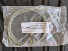 68-72 Cutlass/442 Convertible top cables. Aftermarket. Mfg unknown. $15.