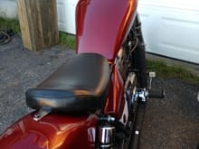 That's a view from behind, including the custom hand built seat.