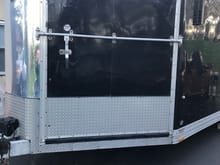 Bonus door/ramp for motorcycles/ATVs