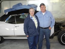 Original Owners Marvin and Rana - reuinted after 22 years.  They ordered and bought the car new in January 1968 -sold it in June, 1990.  After at least 3 additional owners I now have it.  It has resided in Iowa, the Carolinas, California and now Missouri.